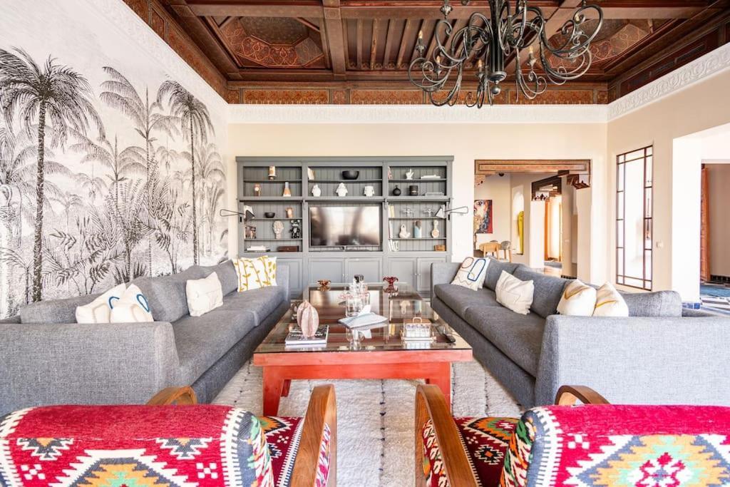 Villa May Sur Le Golf De La Palmeraie With Cooker And Butler Included Marrakesh Exterior foto